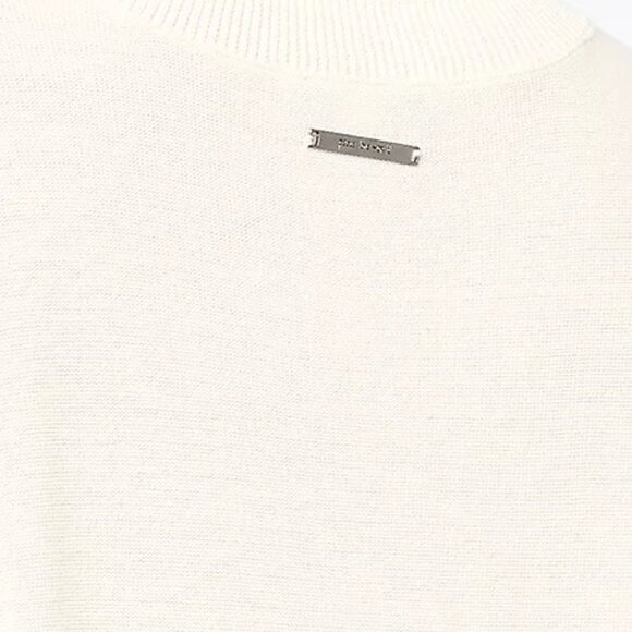 NWT Peace Love World Love Unites Us Americana Sweater Pristine Ivory M - Picture 8 of 13